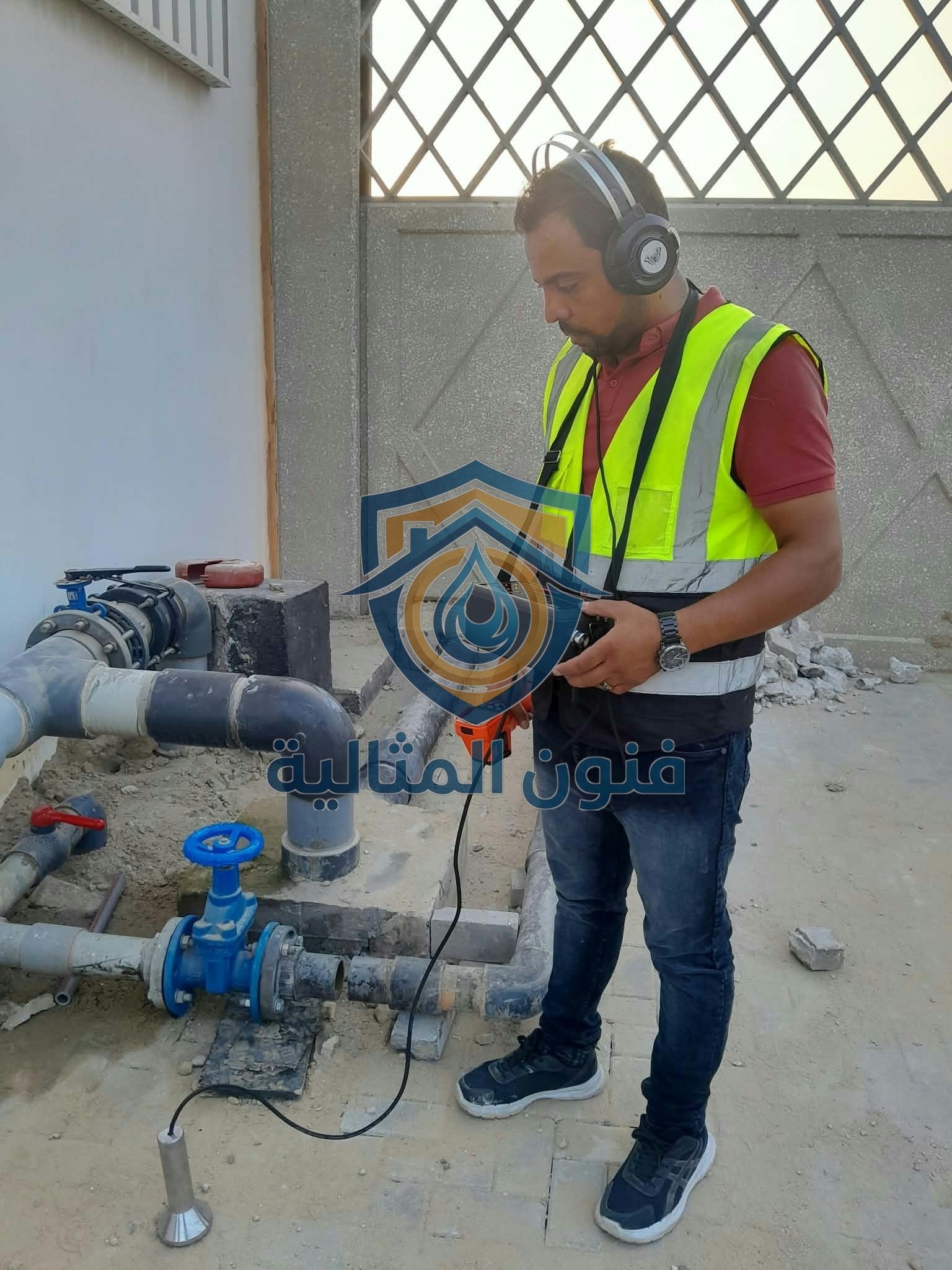 الميكروفون الأرضي فائق الحساسية - جهاز كشف تسربات المياه بدون تكسير