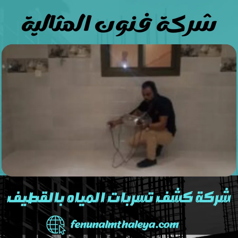 شركة كشف تسربات المياه بالقطيف